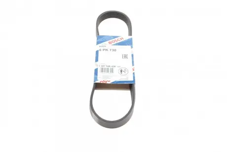 Ремінь П-клиновий 6PK730 ="" BOSCH 1987948428