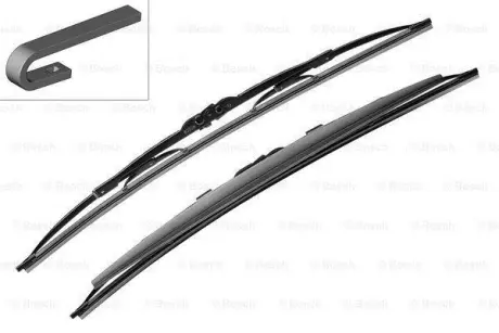 A_Щітки склоочисника TW 813 L650/475 PSA - знято з вир-ва ="" BOSCH 3397001813