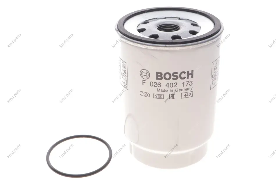 Паливний фільтр MAN TGL I, TGL II, TGM I, TGM II, TGS I, TGS II, TGX I, TGX II D0834LFL40-D3876LF12 01.04- F 026 402 173 BOSCH F026402173 (фото 1)