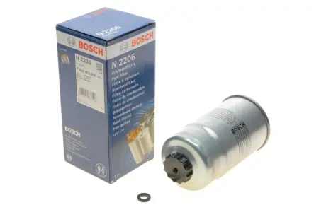 Фільтр паливний FIAT DUCATO 2.0-3.0 JTD 06-, PSA 3.0 HDI 11- BOSCH F026402206