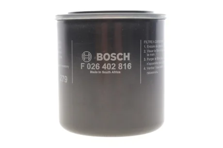 Фільтр паливний Mitsubishi Center 3.6-3.9D 82-05 BOSCH F 026 402 816