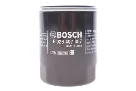 Фільтр масляний Hyundai i10/i20 1.2 08-15 BOSCH F 026 407 357