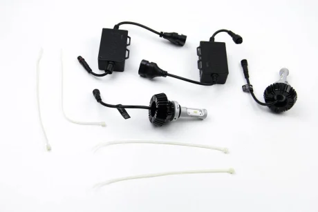 Автолампа HB4 LED 12/24V 9006 4000 Lm WHITE 6000K CANBUS (2 шт) Bosma 6445
