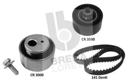 Акция Комплект ГРМ PEUGEOT 307 01-11, 206 98-12, Partner 96-08, Expert 95-07, 607 99-10, 406 97-04; CITROEN Berlingo 96-08, Jumpy 07-16, Jumpy 95-07, Xsara 00-06, Xsara Picasso 99-10 BREDA LORETT KCD0746