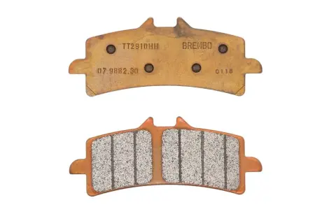 Склад ОЕ (оригінал) синтетика - передні BREMBO 07BB3793