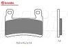 Склад передня синтетика - дорожнє використання BREMBO 07KA29SA (фото 1)