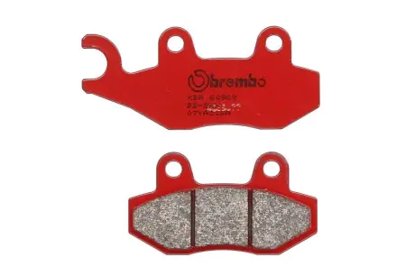Склад передня синтетика - дорожні BREMBO 07YA22SA