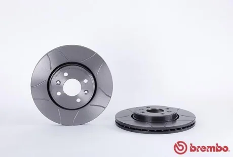 Гальмівний диск пер. Megane II 03-/Clio III 05- (280x44mm) BREMBO 09.8137.76