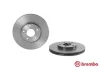 Гальмівний диск пер. Connect 02- (278x45mm) BREMBO 09.9589.11 (фото 2)