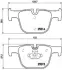 Комплект гальмівних колодок з 4 шт. дисків BREMBO P06072 (фото 1)