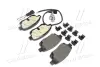 Колодка гальм. диск. FORD TRANSIT, задн. BREMBO P 24 066 (фото 1)