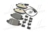 Колодка гальм. диск. FORD TRANSIT, задн. BREMBO P 24 066 (фото 2)