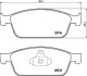 Комплект гальмівних колодок з 4 шт. дисків BREMBO P24157 (фото 1)