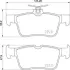 Комплект гальмівних колодок з 4 шт. дисків BREMBO P24175 (фото 1)