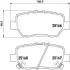 Гальмівні колодки дискові BREMBO P28 078 (фото 1)
