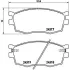 Комплект гальмівних колодок з 4 шт. дисків BREMBO P30026 (фото 1)