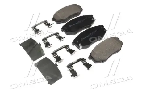 Колодки дискового тормоза BREMBO P30055