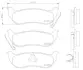 Гальмівні колодки дискові BREMBO P37 009 (фото 1)