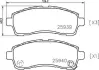Гальмівні колодки дискові BREMBO P49 057 (фото 1)