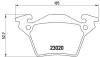 Гальмівні колодки дискові BREMBO P50 032 (фото 1)