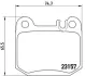 Гальмівні колодки дискові BREMBO P50 043 (фото 1)