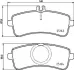 Колодки дискового тормоза BREMBO P50132 (фото 1)