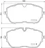 Гальмівні колодки дискові BREMBO P61 128 (фото 1)