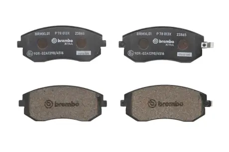 Колодки дискового тормоза BREMBO P78013X