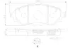 Гальмівні колодки дискові BREMBO P83 167 (фото 1)