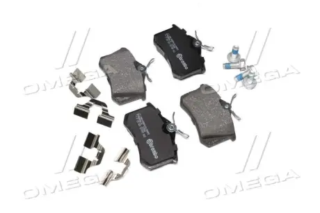 Колодки дискового тормоза BREMBO P85020