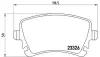 Гальмівні колодки дискові BREMBO P85 064 (фото 1)