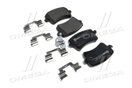 Комплект гальмівних колодок з 4 шт. дисків BREMBO P85100