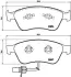 Гальмівні колодки BREMBO P85102 (фото 1)