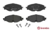 Комплект гальмівних колодок з 4 шт. дисків BREMBO P85147 (фото 1)