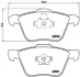 Гальмівні колодки дискові BREMBO P86 022 (фото 1)