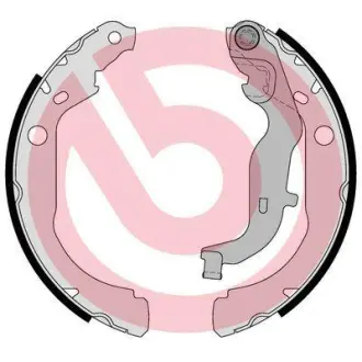 Гальмівні колодки барабанні BREMBO S68 549