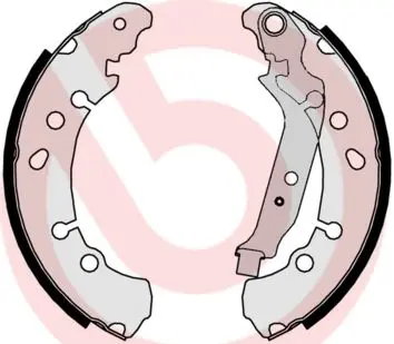 Гальмівні колодки барабанні BREMBO S83 513