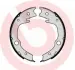 Гальмівні колодки барабані BREMBO S83551 (фото 1)