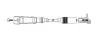 Провід високовольтний AUDI/SEAT/VW 80/Toledo/Passat "1,0-2,4 "78>> "(1/2/3/4-цил) ="" BREMI 110/60 (фото 1)