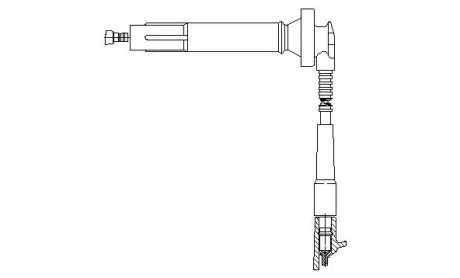 A_Провід високовольтний SUBARU Forester/Impreza/Legacy/Outback "2,0-2,5 "98-09 "(3-цил) ="" BREMI 3A59E45