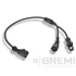 Датчик ABS (передний) VW Sharan/Ford Galaxy 95-10 (L) BREMI 51035 (фото 1)