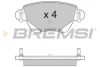 Гальмівні колодки зад. Kangoo 4x4/Mondeo III 01- (Bosch) BREMSI BP2927 (фото 1)