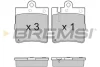 Гальмівні колодки зад. MB C/E-клас (W202/210) (ATE)/(W211) 4Matic BREMSI BP2936 (фото 1)