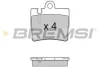 Гальмівні колодки зад. MB W220/C215 98- (ATE) BREMSI BP2999 (фото 1)