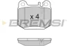 Гальмівні колодки зад. MB M-class (W163) 98-05 (ATE) BREMSI BP3177 (фото 1)