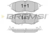 Гальмівні колодки пер. Subaru Legacy IV/Outback 03- (akebono) BREMSI BP3211 (фото 1)