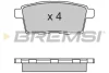 Гальмівні колодки зад. Mazda CX-7/CX-9 07- BREMSI BP3333 (фото 1)