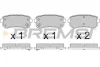 Гальмівні колодки зад. Sonata VI/VII/ix 35/Optima/Sportage 09- (Mando) BREMSI BP3614 (фото 1)
