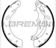 Гальмівні колодки зад. Ford B-MAX 12- /Focus III 10- /Transit Courier 14- BREMSI GF0248 (фото 1)