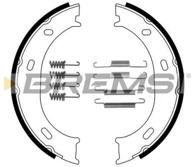 Колодки ручного гальма Sprinter 208-316/LT 35 96-06 (з пружинками) BREMSI GF0306-1